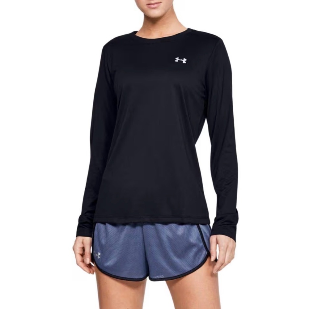 Under Armour Women's Black Long Sleeve Tee
